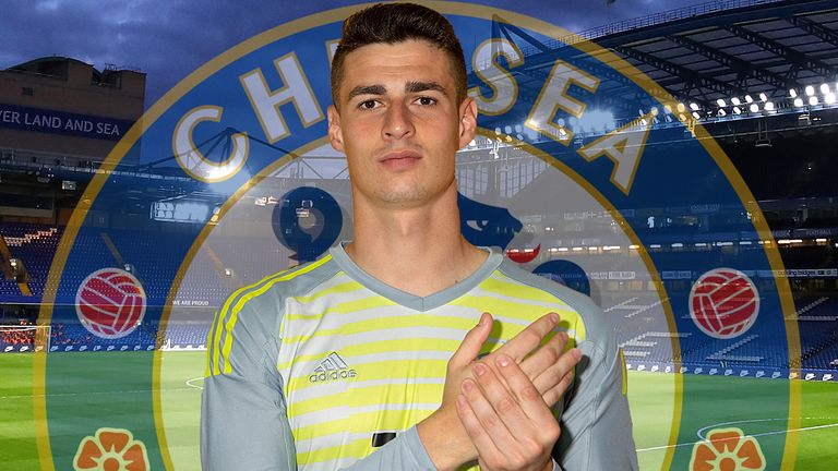 Welcome to Chelsea: Kepa Arrizabalga.