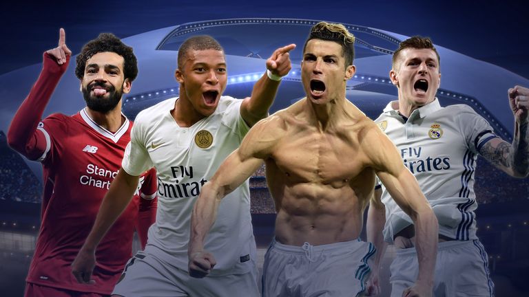 Salah, Mbappe, Ronaldo, Kroos und Co. messen sich in der Champions League.