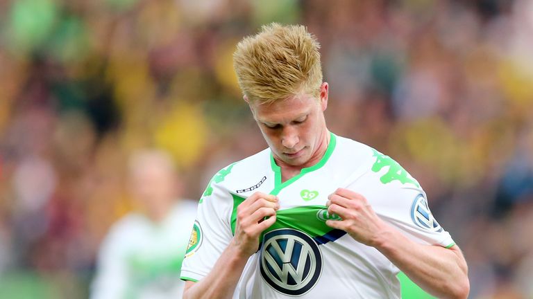 during the DFB Cup Final match between Borussia Dortmund and VfL Wolfsburg at Olympiastadion on May 30, 2015 in Berlin, Germany.
