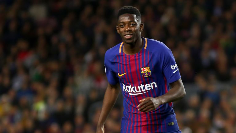 Ousmane Dembele wechselte von Borussia Dortmund zum FC Barcelona.