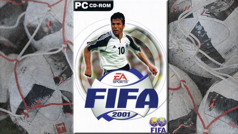 2000/01: Als erster Profi, der nach seiner Karriere auf dem FIFA-Cover abgebildet wurde, schaffte es der jetzigee Sky Experte Lothar Matthäus. Quelle: EA SPORTS