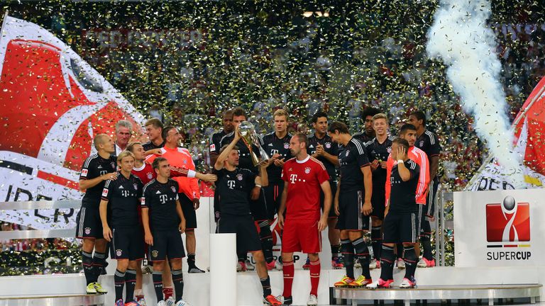 2012: FC Bayern (2:1 gegen Borussia Dortmund)