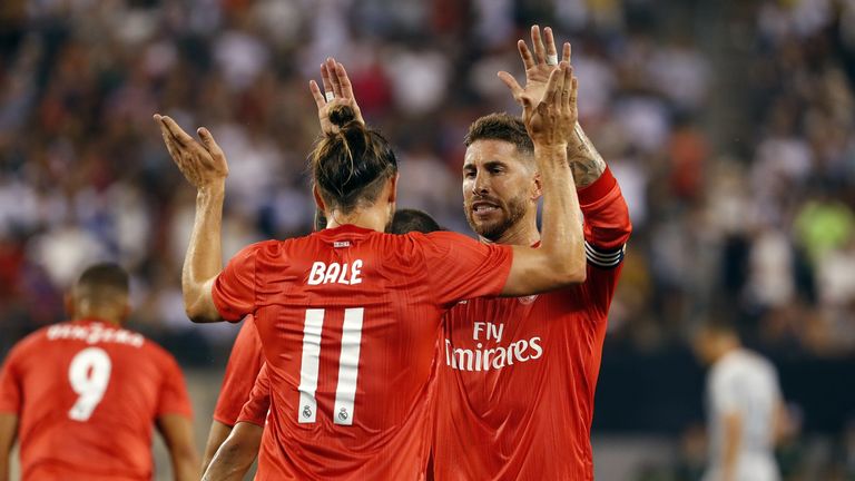 Bale zeigt gegen Rom eine starke Leistung: Ein Tor und eine Torvorlage gehen auf sein Konto. 