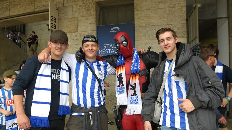 Herthas junge Zuschauer bekommen bei den Heimspielen freien Eintritt.