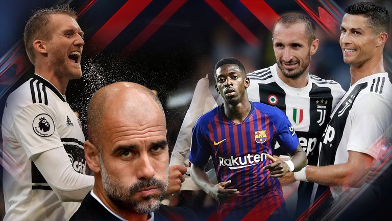 Manchester City lässt Punkte liegen, Andre Schürrle trifft für seinen neuen Klub, Juventus Turin siegt bei Ronaldo-Heimdebüt und Kylian Mbappe erzielt ein Traumtor für Barcelona.