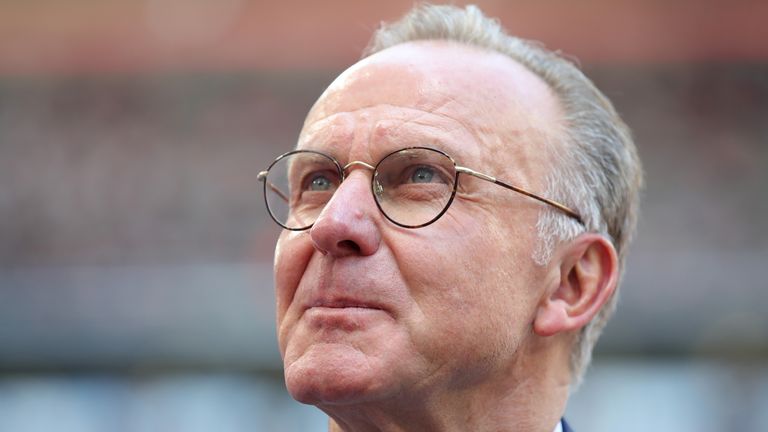 Karl-Heinz Rummenigge steht noch bis 2019 beim FC Bayern als Vorstandschef unter Vertrag. 