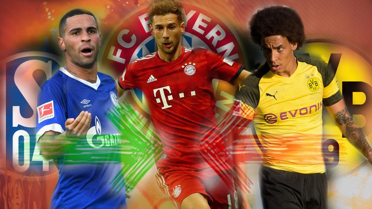 Omar Mascarell (Schalke 04), Leon Goretzka (FC Bayern) und Axel Witsel (BVB) zählen zu den Top-Neuzugängen.