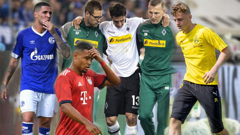 Verflixte Verletzungen: Viele Teams müssen zum Bundesliga-Auftakt auf einen oder mehrere Spieler verzichten.