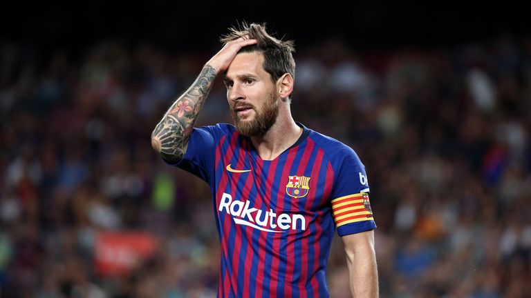 Lionel Messi muss sich mit Platz fünf zufrieden geben.