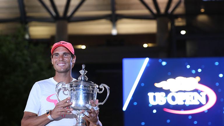 Einer der Favoriten auf den Sieg bei den US Open: Rafael Nadal.