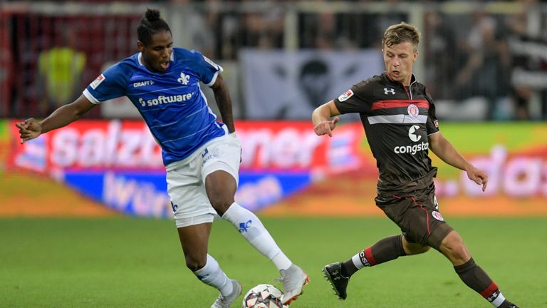 Neudecker trifft für Pauli gegen Darmstadt.