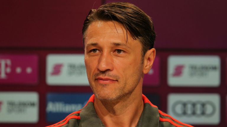 Niko Kovac spricht vor der ersten Pokalrunde.