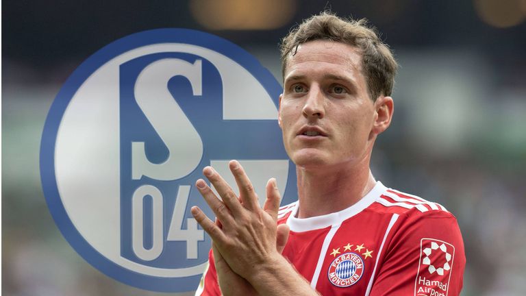 Sebastian Rudy wird mit Schalke 04 in Verbindung gebracht. Auch Leipzig wäre eine Option für den Mittelfeldspieler des FC Bayern.