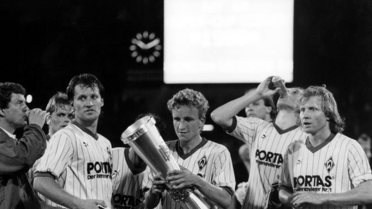1988: Werder Bremen (2:0 gegen Eintracht Frankfurt)