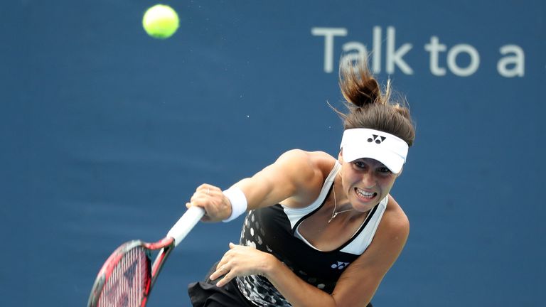 Die Deutsche Tatjana Maria gelingt bei den US Open der Einzug in Runde zwei. 