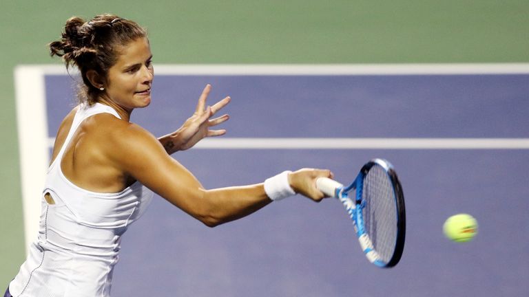 Julia Görges gelingt im Achtelfinale von New Haven ein Drei-Satz-Sieg gegen Dajana Jastremska.