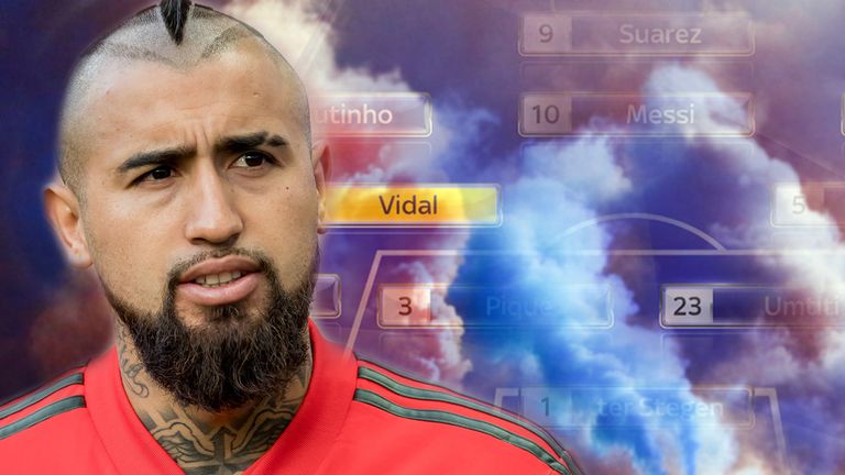 Arturo Vidal spielt in den Planungen des FC Barcelona eine zentrale Rolle.