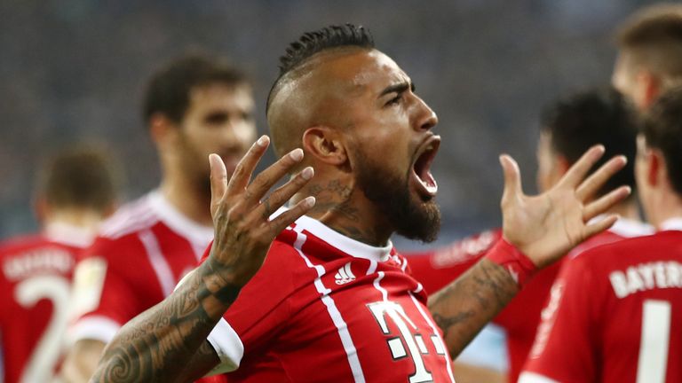 Arturo Vidal spielte von 2015 bis zum Sommer 2018 beim FC Bayern München.