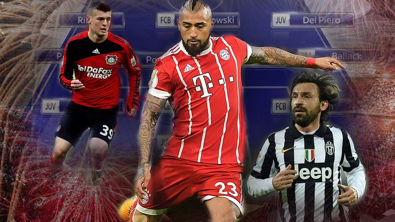 Arturo Vidal spielte schon mit zahlreichen Superstars zusammen.