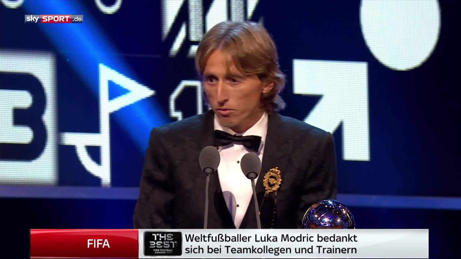 Luka Modric Erstmals Weltfußballer Des Jahres | Fußball News | Sky Sport