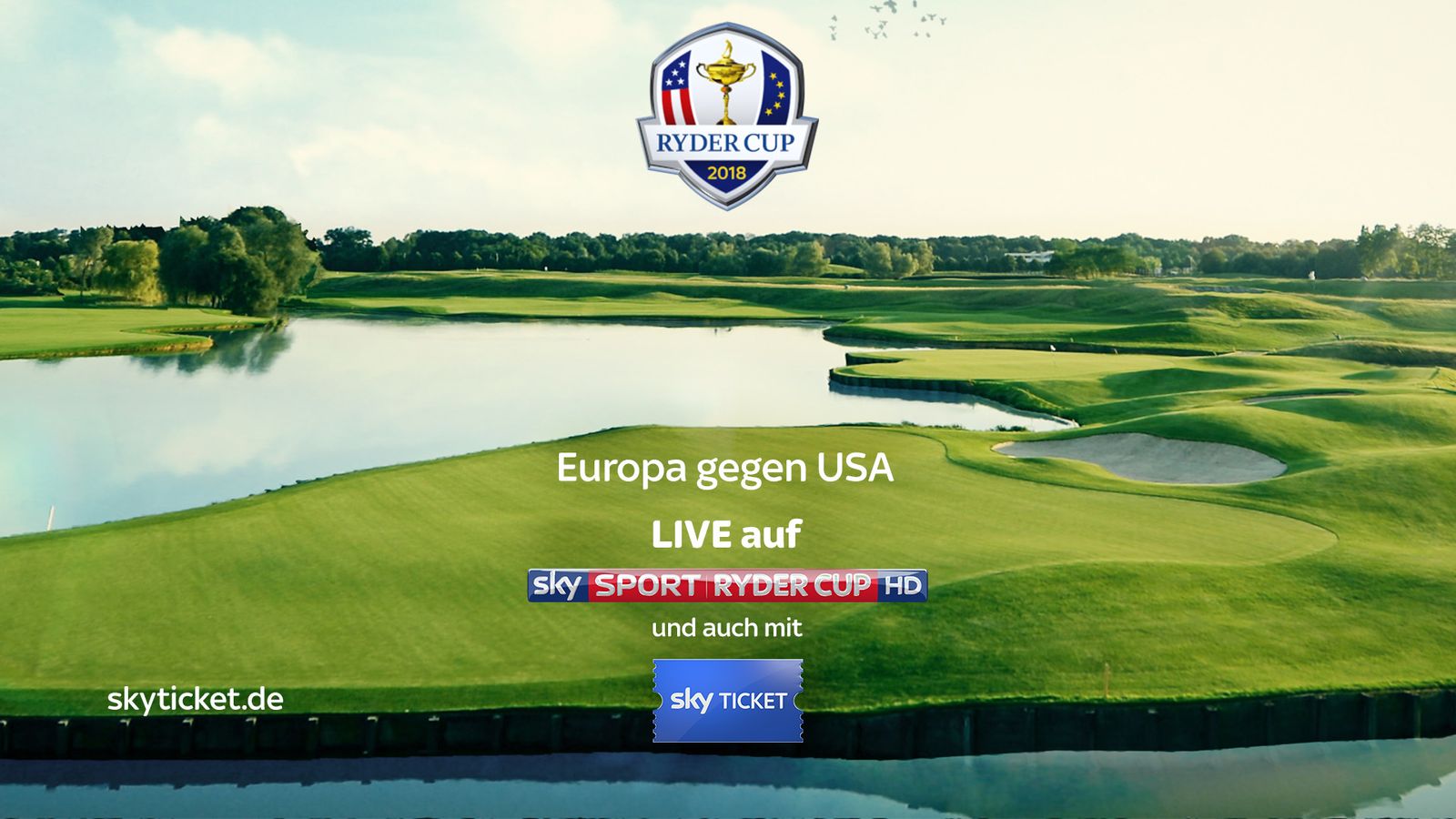 Ryder Cup 2018 im TV mit Tiger Woods, McIlroy and Co