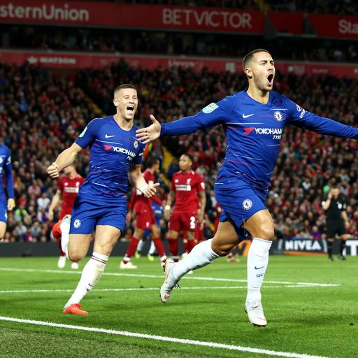 League Cup: Chelsea haut Liverpool dank Hazard raus