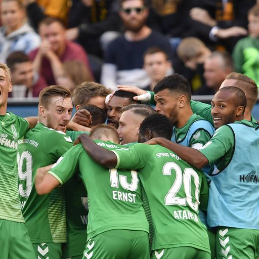 2. Bundesliga: Fürth gewinnt in Dresden dank Keita-Ruel-Hammer