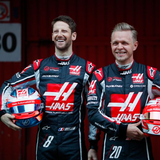 Haas verlängert mit Grosjean und Magnussen
