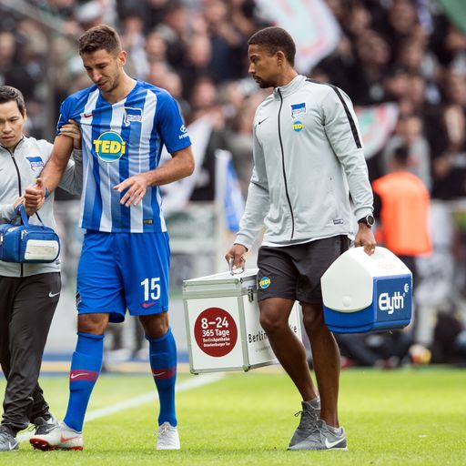 Herthas Grujic fällt wochenlang aus