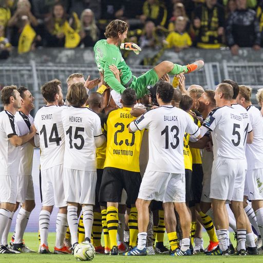 Gänsehaut! Weidenfeller verabschiedet sich mit Doppelpack