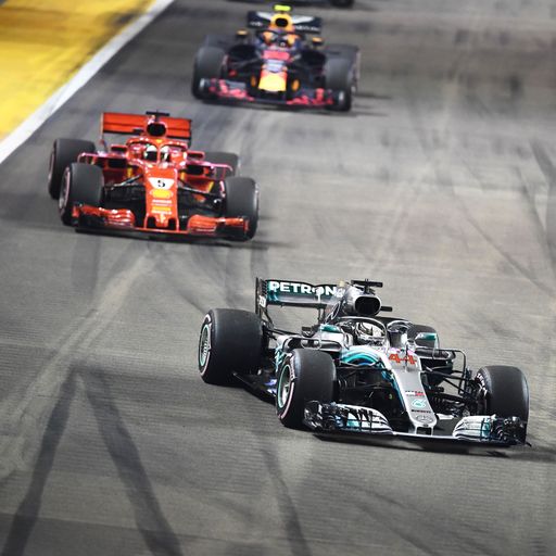 Formel 1: Hamilton siegt in Singapur - Vettel nur Dritter