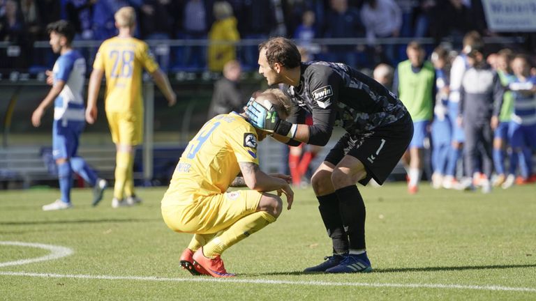 Der Zweitliga-Absteiger Eintracht Braunschweig ist nach der Niederlage gegen Meppen am Tabellenende angekommen.