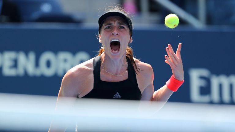 Andrea Petkovic steht in  Guangzhou in der Runde der letzten acht.