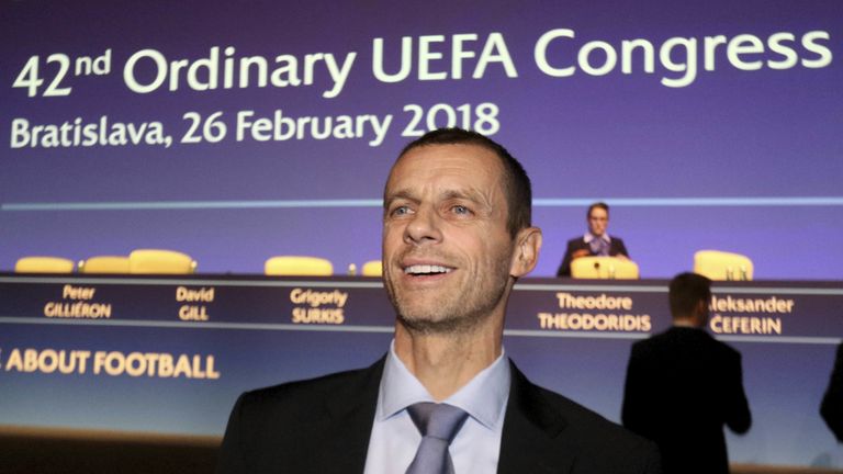 Nach Ansicht von UEFA-Präsident Aleksander Ceferin funktioniert das Financial Fair Play.