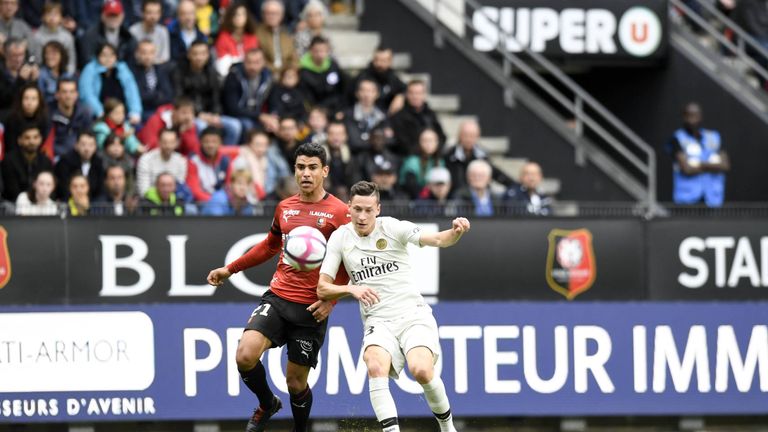 Julian Draxler und Paris St. Germain drehen das Spiel gegen Stade Rennes zum 3:1-Sieg.