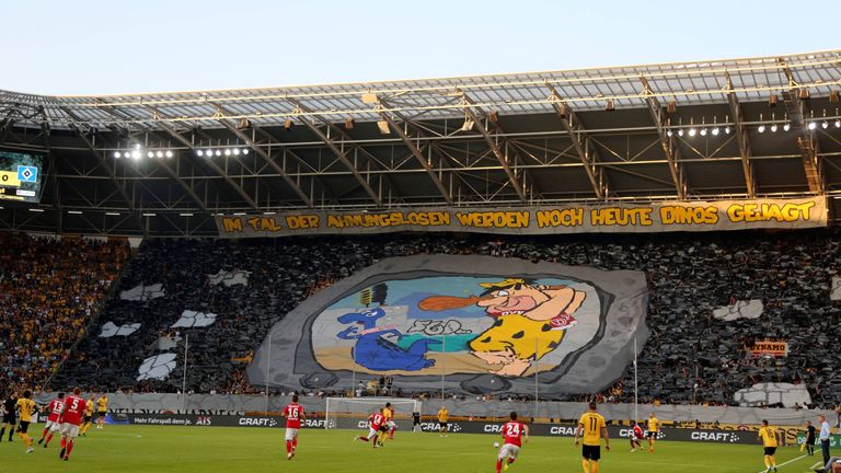 Das Stadion in Dresden hat wieder einen Namen.