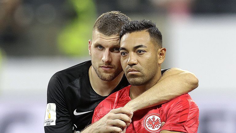 Stehen beide weiterhin im Kader der Eintracht: Ante Rebic und Marco Fabian.