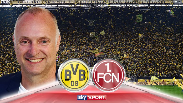 Frank Buschmann kommentiert das Spiel Borussia Dortmund - 1. FC Nürnberg am Mittwoch