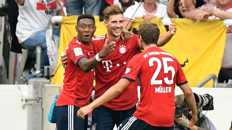 Leon Goretzka (FC Bayern) - Dem Ex-Schalker gelang ein perfektes Startelf-Debüt gegen Stuttgart. Der 23-Jährige hat als Akteur mit den meisten Torschüssen und einem Treffer dem Bayern-Spiel seinen Stempel aufgesetzt.