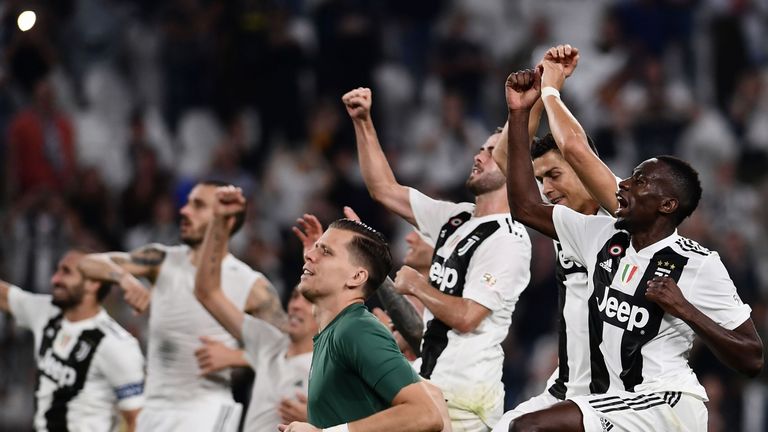 Juventus Turin bejubelt den siebten Sieg in Folge. 