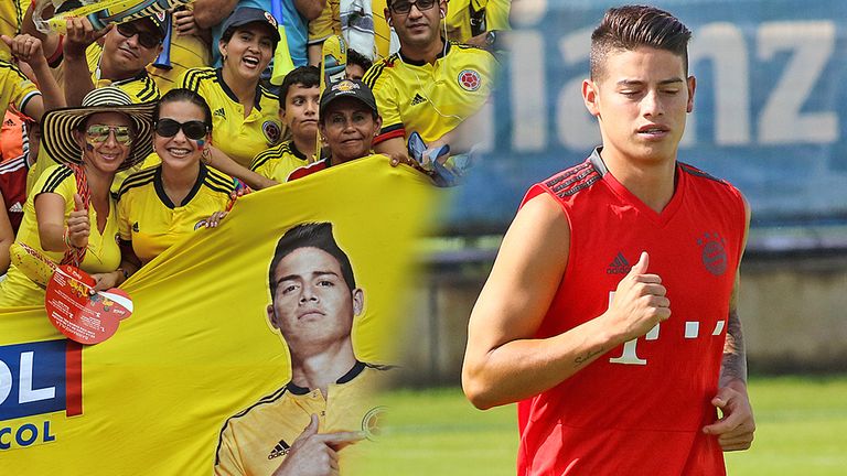 James Rodriguez verzichtet auf die Fans und die Nationalmannschaft. Der FC Bayern hat höchste Priorität.