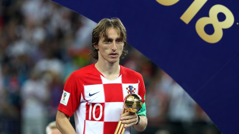 Luka Modric wurde in Russland zum besten Spieler der WM gekürt.