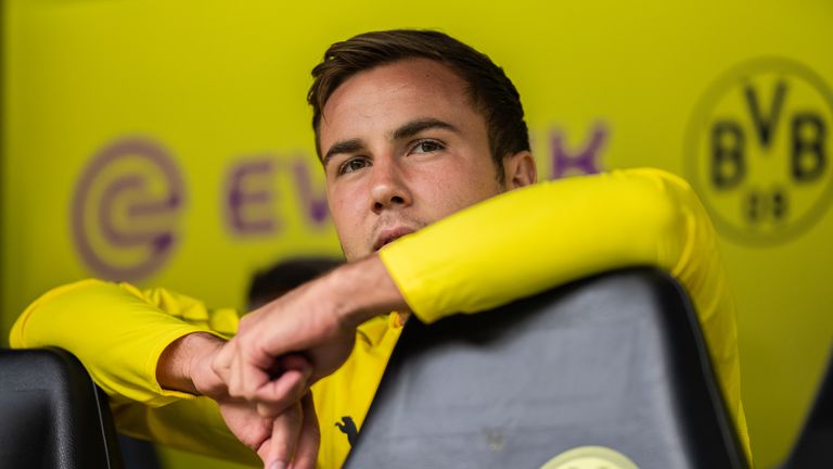 Mario Götze droht bei Borussia Dortmund eine Reservistenrolle.