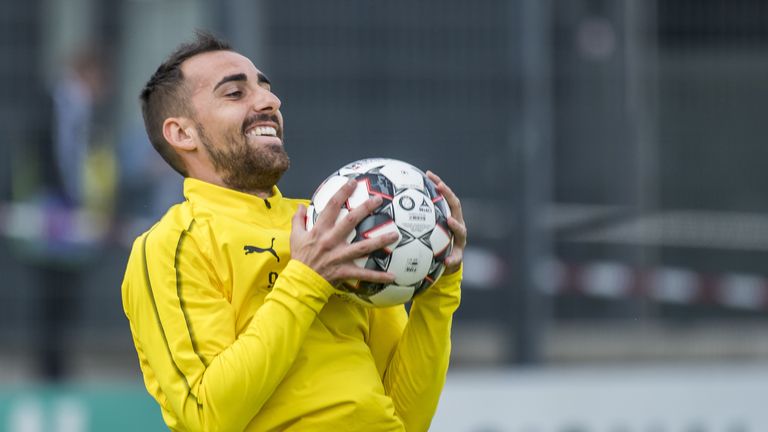 Paco Alcacer soll bei Borussia Dortmund seine Knipserqualitäten ins Spiel bringen.