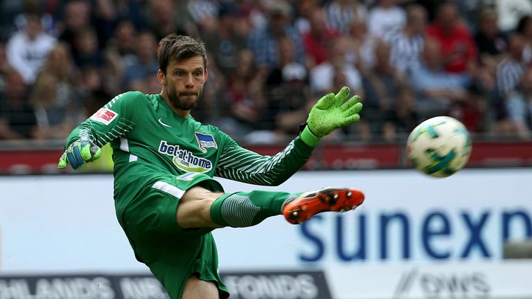 Herthas Rune Jarstein erwischte 2015 gegen die Bayern einen seiner spielstärksten Tage und kam auf starke 80 Ballaktionen. 