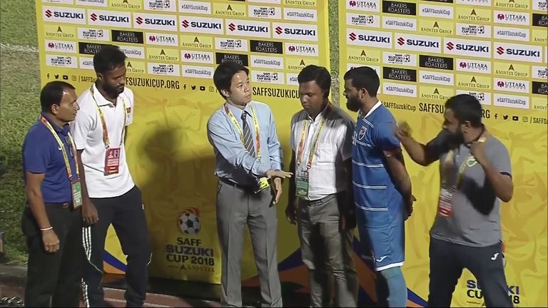 Die Malediven treffen im Halbfinale auf Nepal.