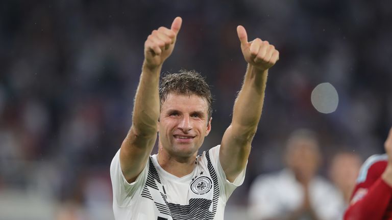 Bereits 38 Mal traf Thomas Müller schon bei Länderspielen. Damit ist er der erfolgreichste Torschütze im aktuellen Kader. 