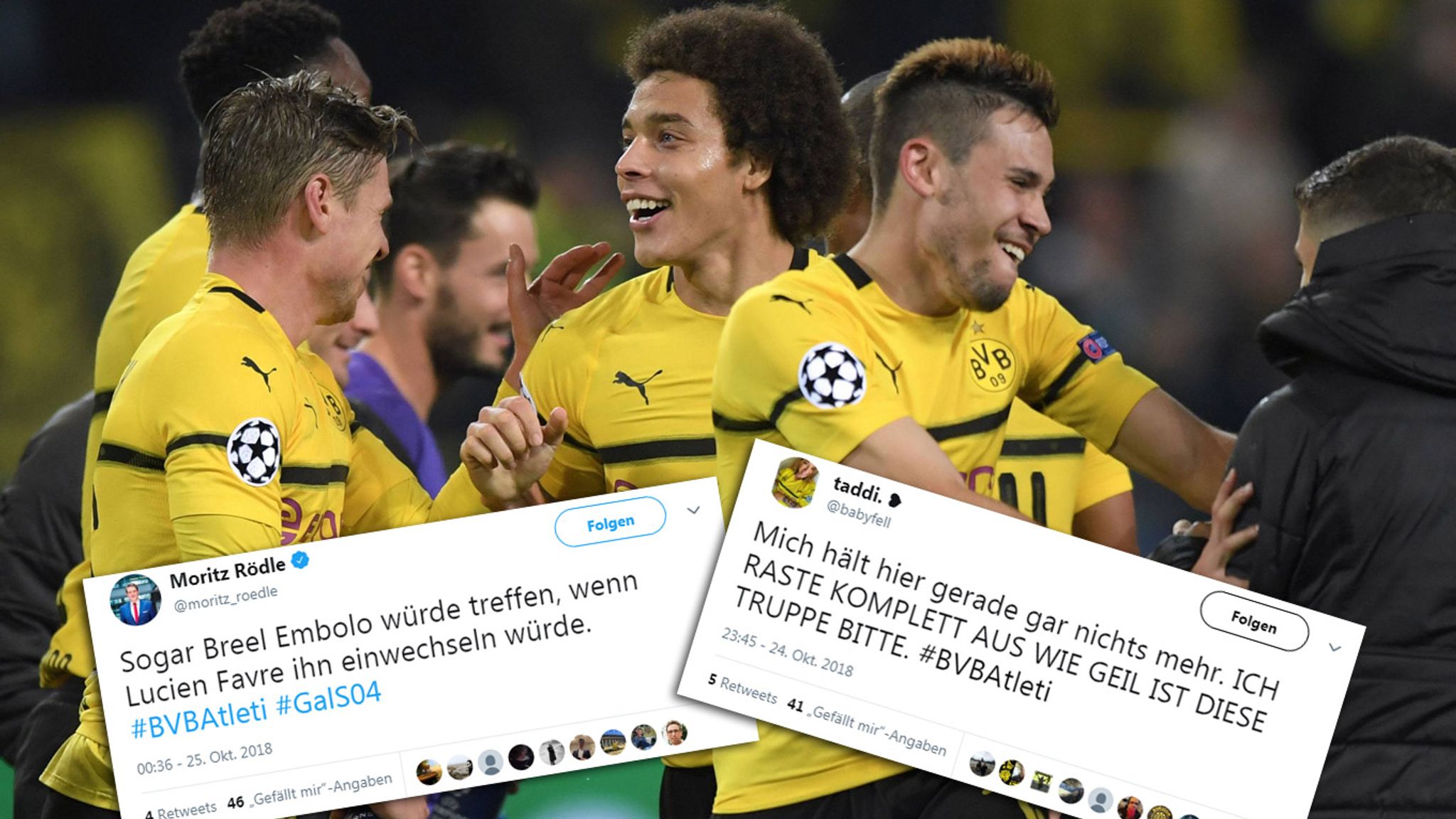 So witzig feiert das Netz den BVB Fußball News Sky Sport