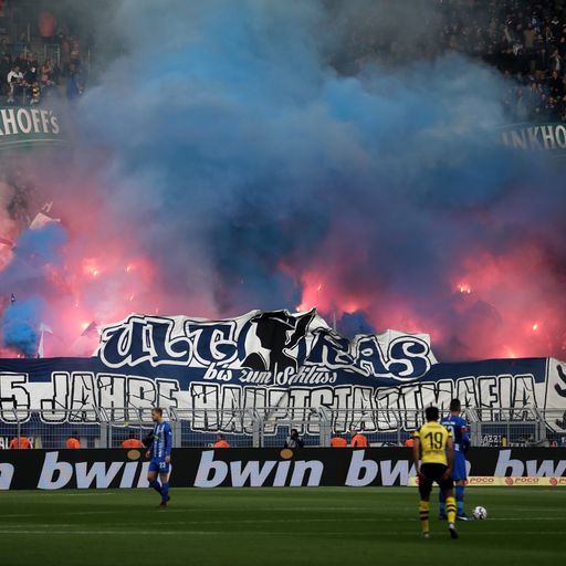 Randale in Dortmund: Hertha-Fans greifen Polizisten an