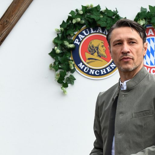 FC Bayern: Kovac und Spieler auf der Wiesn